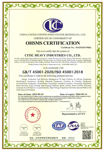Certifications