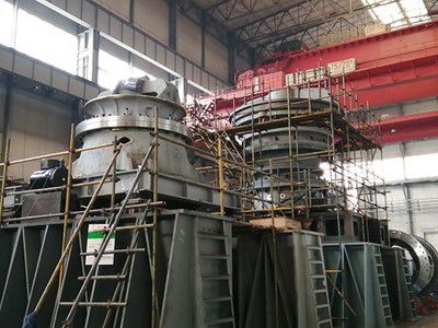 Gyratory & cone crusher trial run in-house